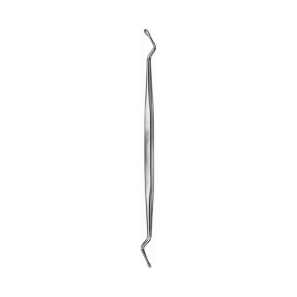 Bone Curette, angled,