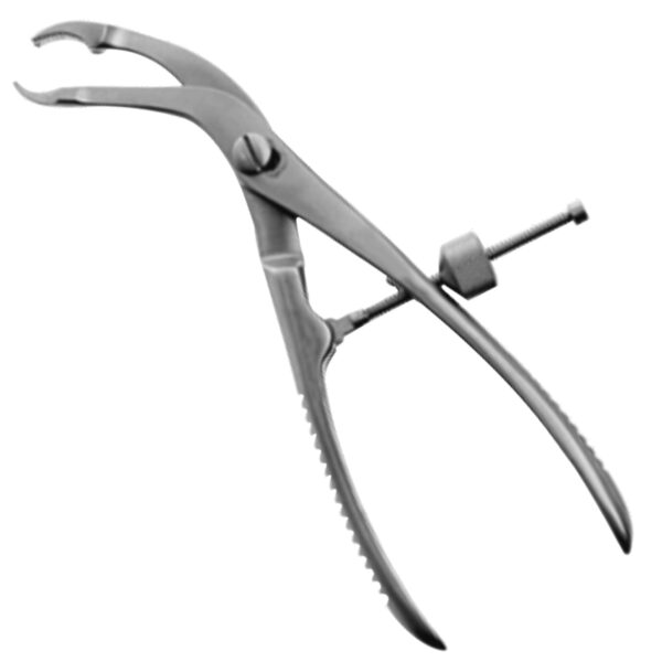 Verbrugge Bone Holding Forceps with Thread Fixation 11″