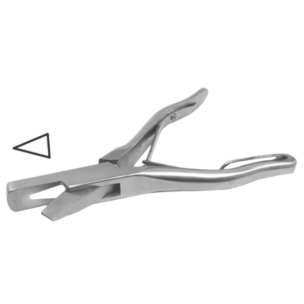 Ear Notcher with V-Shaped Notch 6″