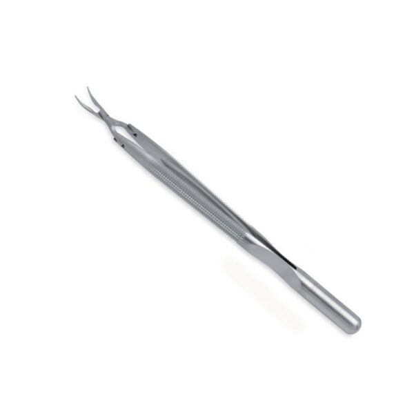 DOUBLE ACTION MICRO NEEDLE HOLDER – ROUND HANDLE W/DIAMOND SURFACE